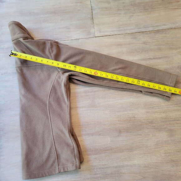 Columbia Women's Jacket Polar Fleece Zip-Up Athletic Brown Sz Medium - Picture 9 of 10